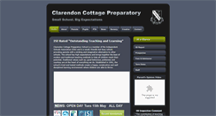 Desktop Screenshot of clarendoncottage-school.co.uk